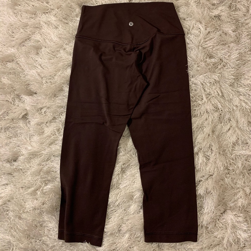 Lululemon Align Crop Leggings 21” in “Cassis”